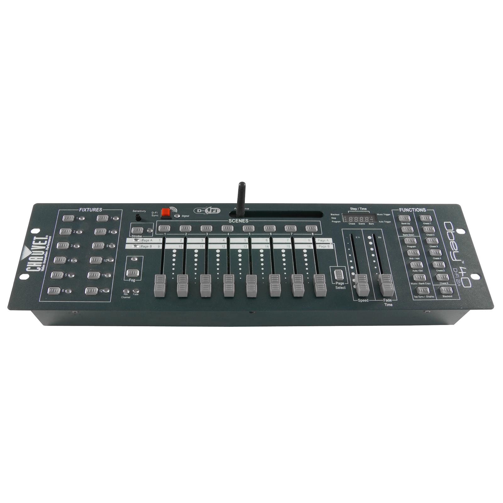 Chauvet DJ Obey 40 D-Fi 2.4 Wireless DMX Controller | IDJNOW