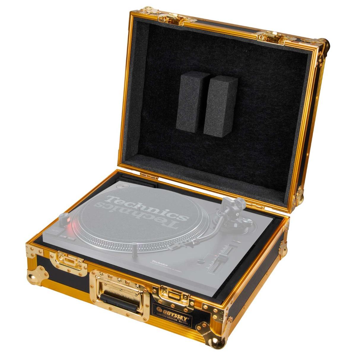 Odyssey FZ1200 Limited Edition Gold Turntable Case | IDJNOW