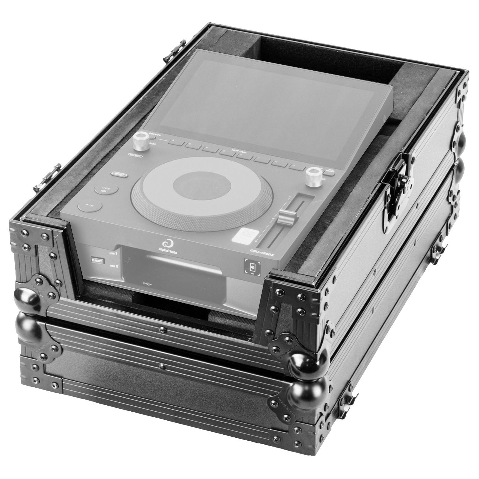 Odyssey FZCDJ1500XBL Black Case for AlphaTheta CDJ-1500X
