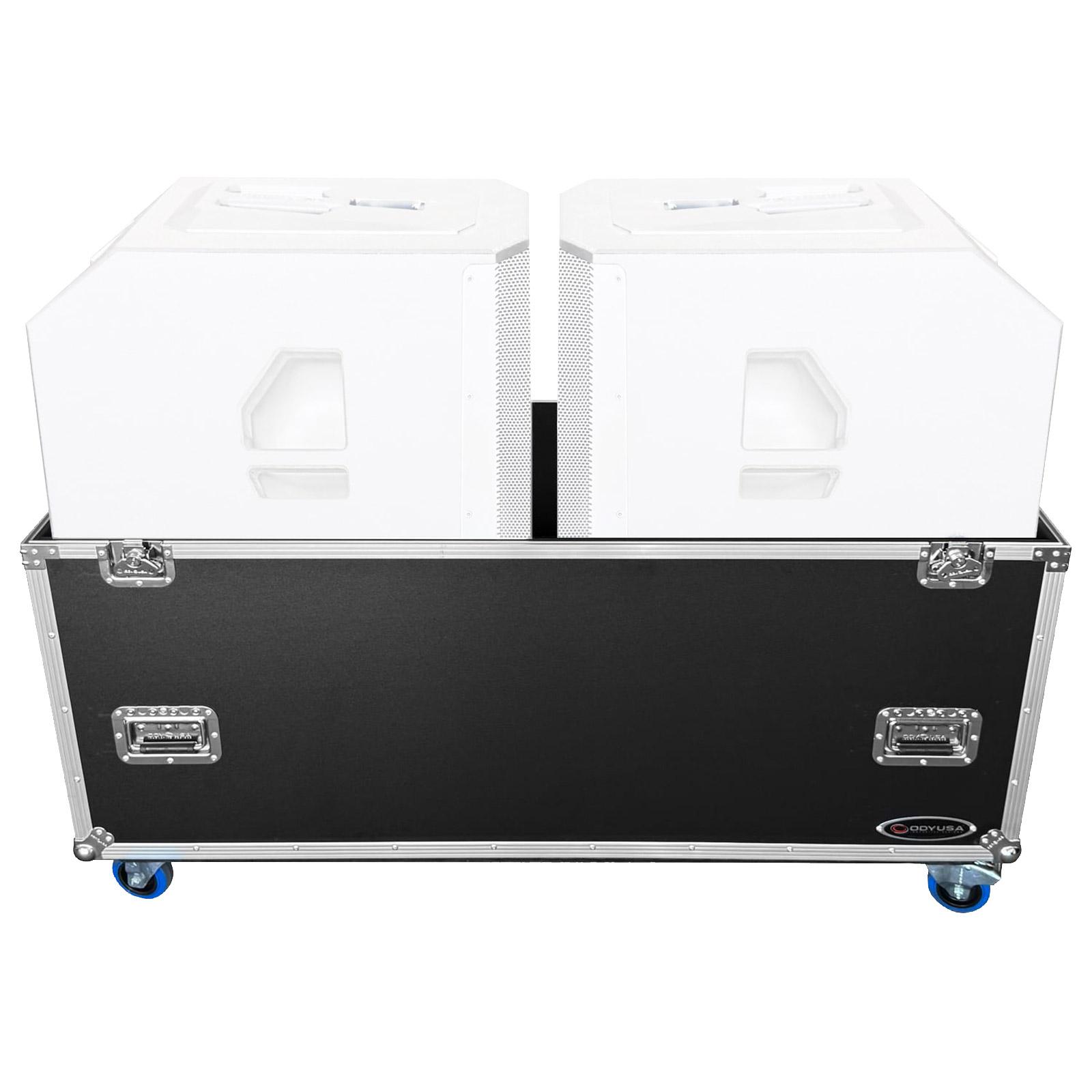 55EVA Odyssey FZEVOLVE90W Road Case with Wheels for EVOLVE 90