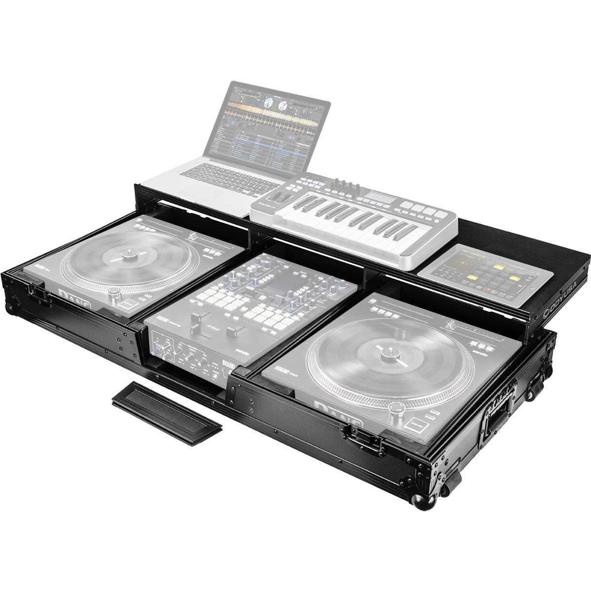 Odyssey FZGSPRA1272WBL Black Case for Rane Seventy | IDJNOW