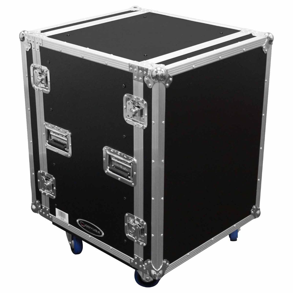 Odyssey FZS14W 14U Mount Rack Case with Wheels | IDJNOW