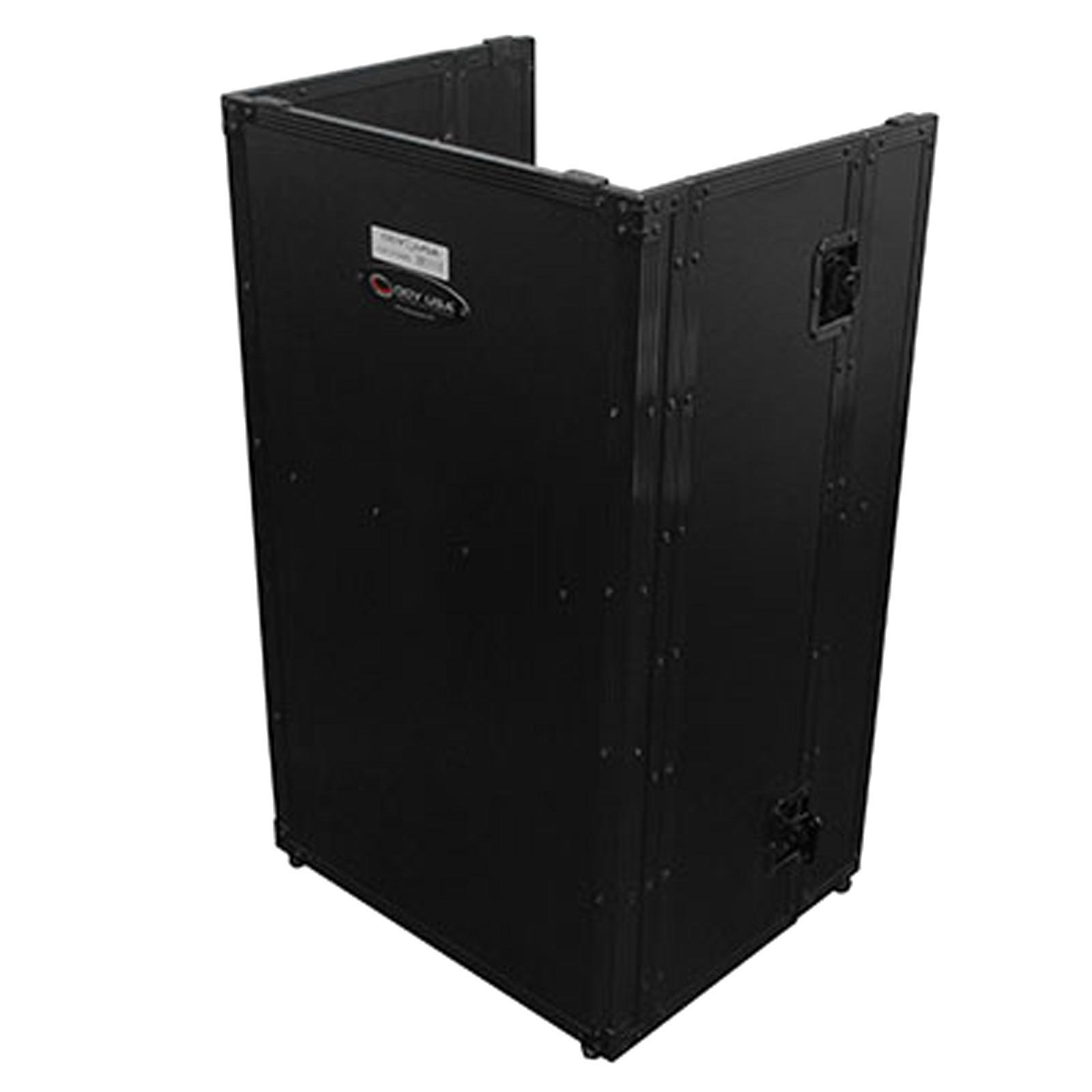 パーテーション ProX XS-TMC1012WLTFSTND DJ Coffin Flight Case for (2) 1200 Style