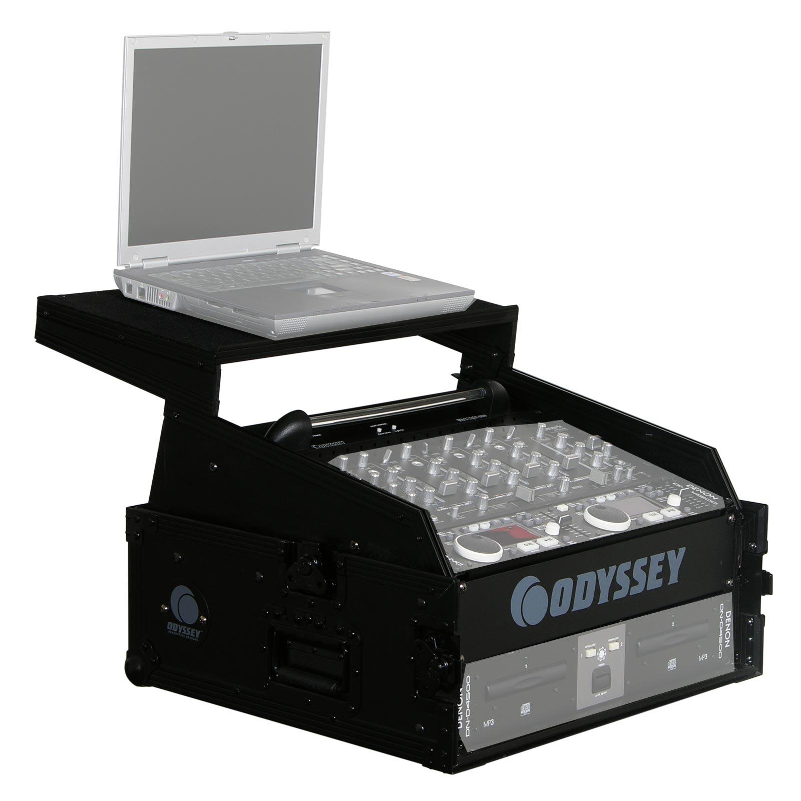 Odyssey FZGS1002BL Black Label Flight Zone Glide Style 10U x 2U