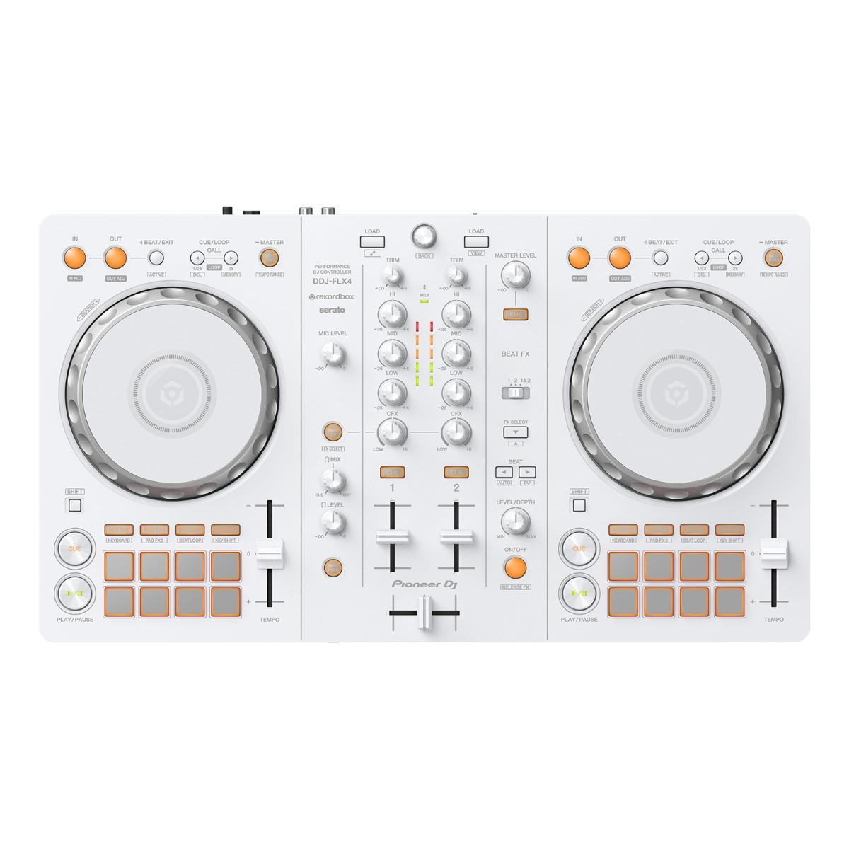 Pioneer DDJ-FLX4-W 2-Channel DJ Controller in White