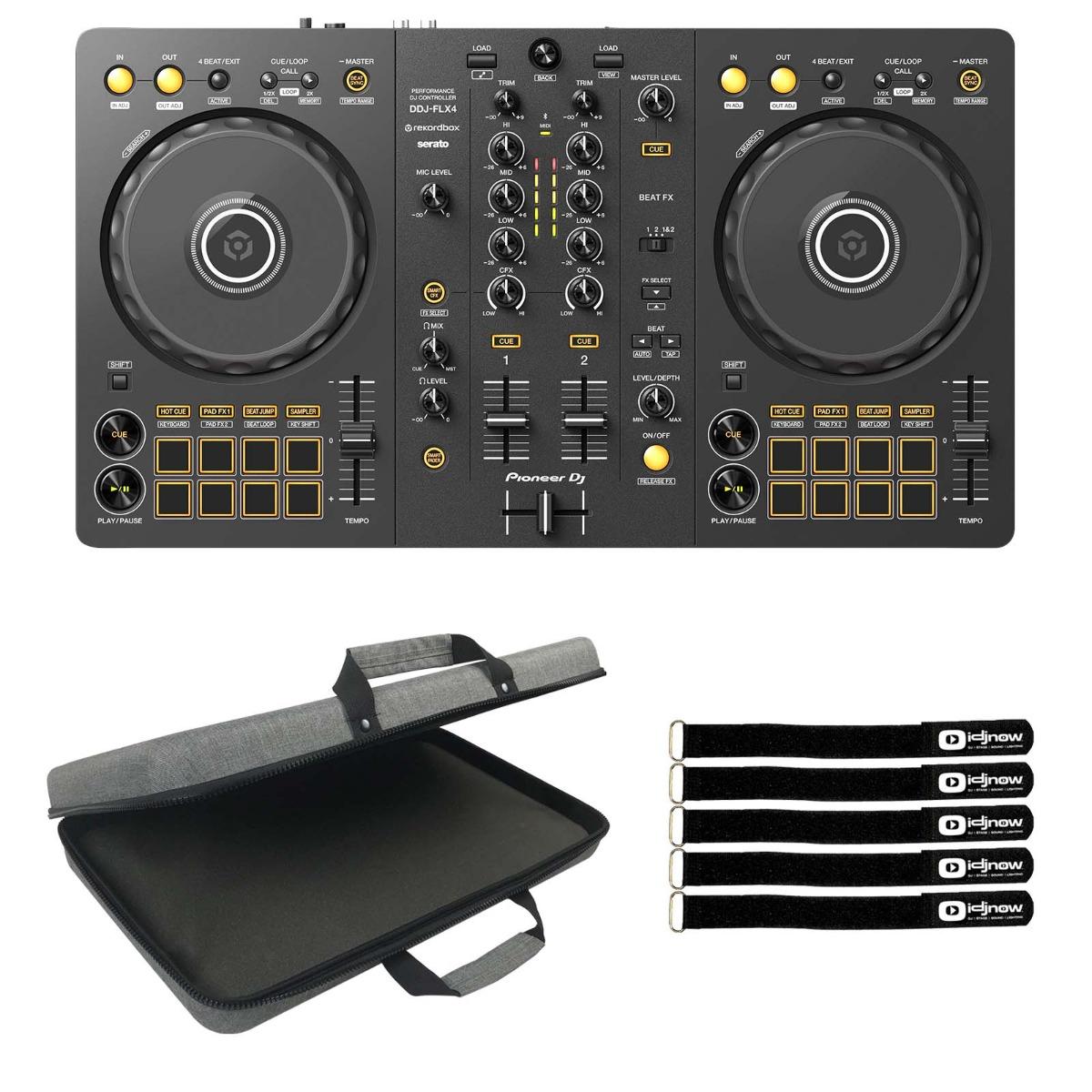 DJコントローラー DJ-FLX4 ブラック Pioneer DJ - DDJ-FLX4 2-Channel DJ Controller - Black