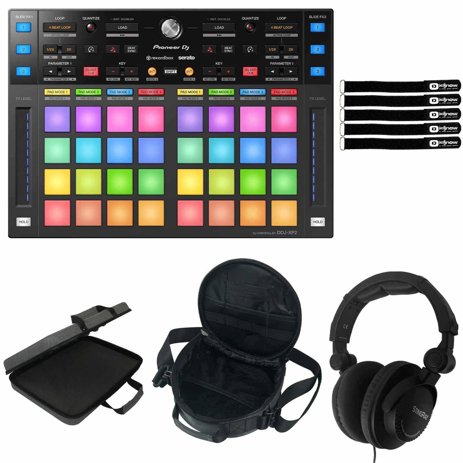Pioneer DJ DDJ-XP2 DJ Controller for rekordbox dj and Serato