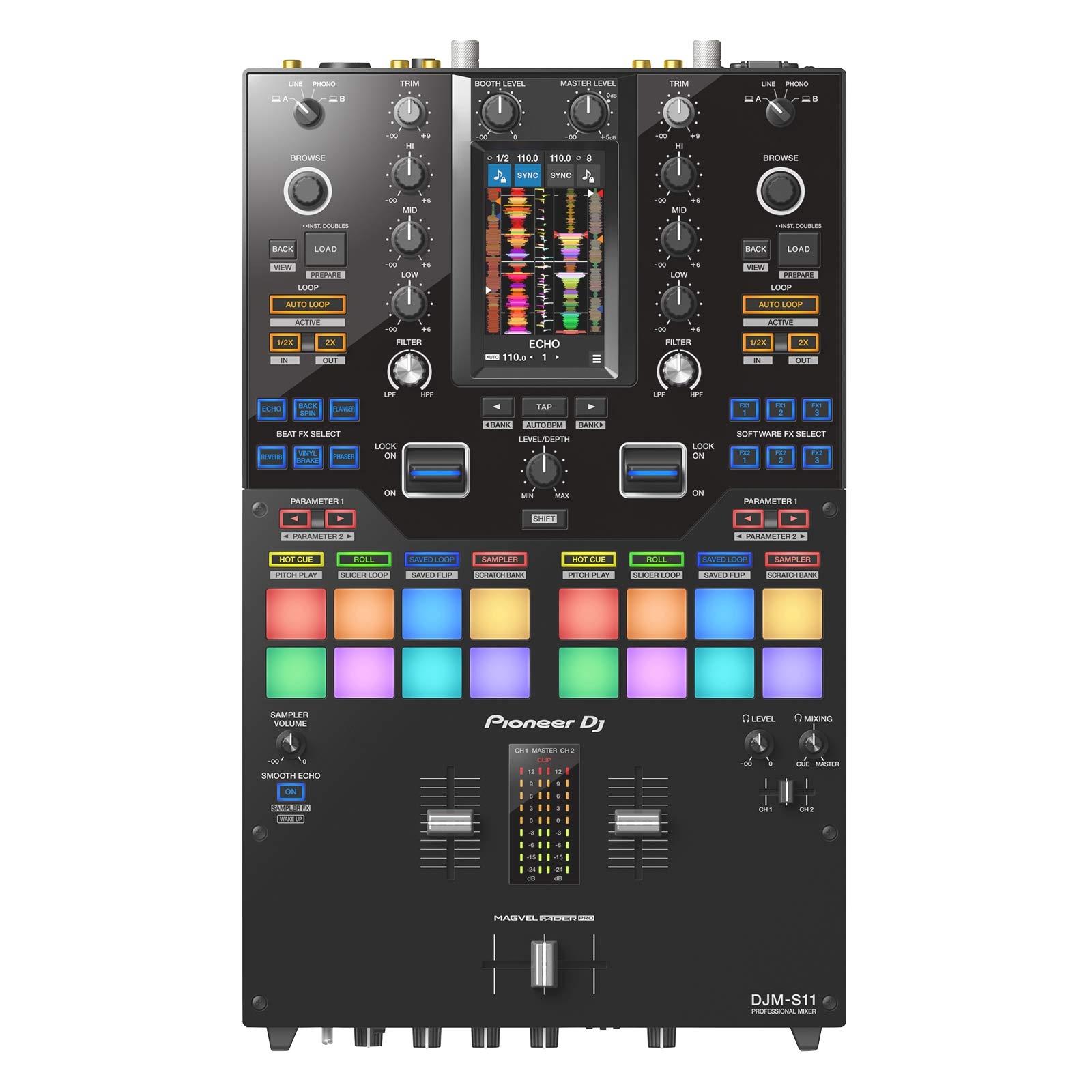 DJ機材 Pioneer DJ DJM-S11 DJ MIXER pioneer-dj-djm-s11-