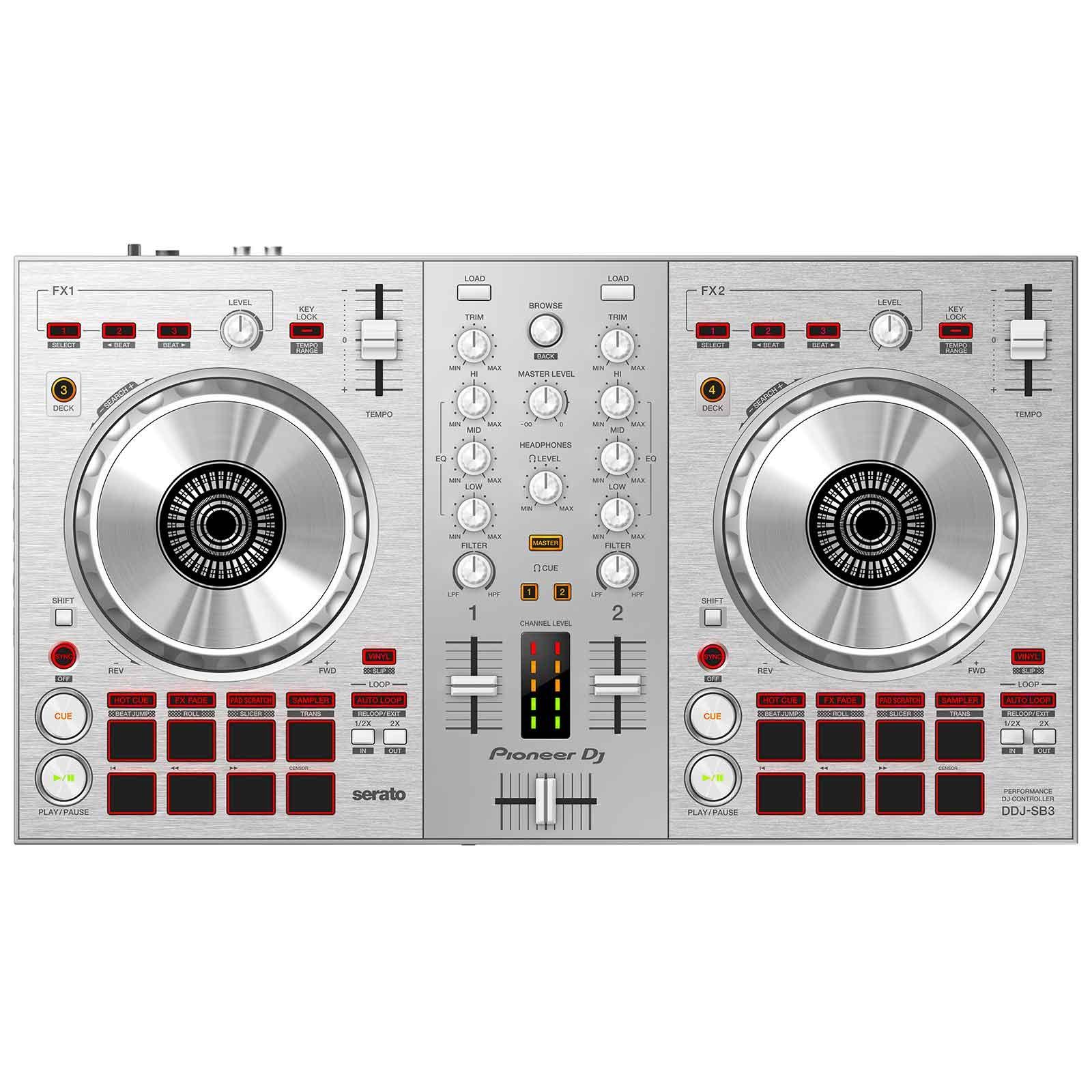 Pioneer パイオニア DDJ-SB3 DJコントローラー DDJ-SB3 (archived) 2-channel DJ controller for Serato DJ