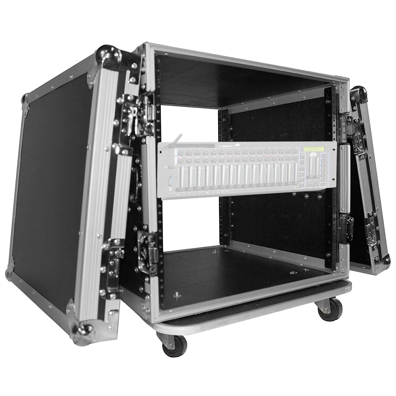 ProX T-10RSS 10U Space Vertical Rack Flight Case | IDJNOW