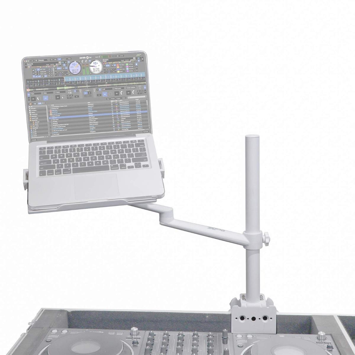 ProX X-FLEXARMWH White Adjustable Arm Mount Stand | IDJNOW