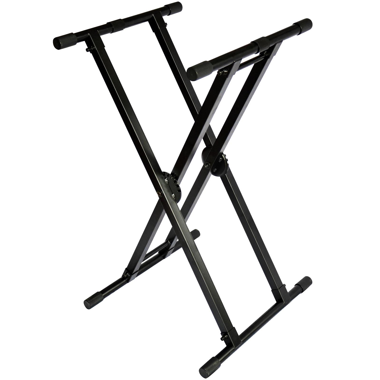 ProX X-KSD22 Double X-Style Coffin Keyboard Stand | IDJNOW