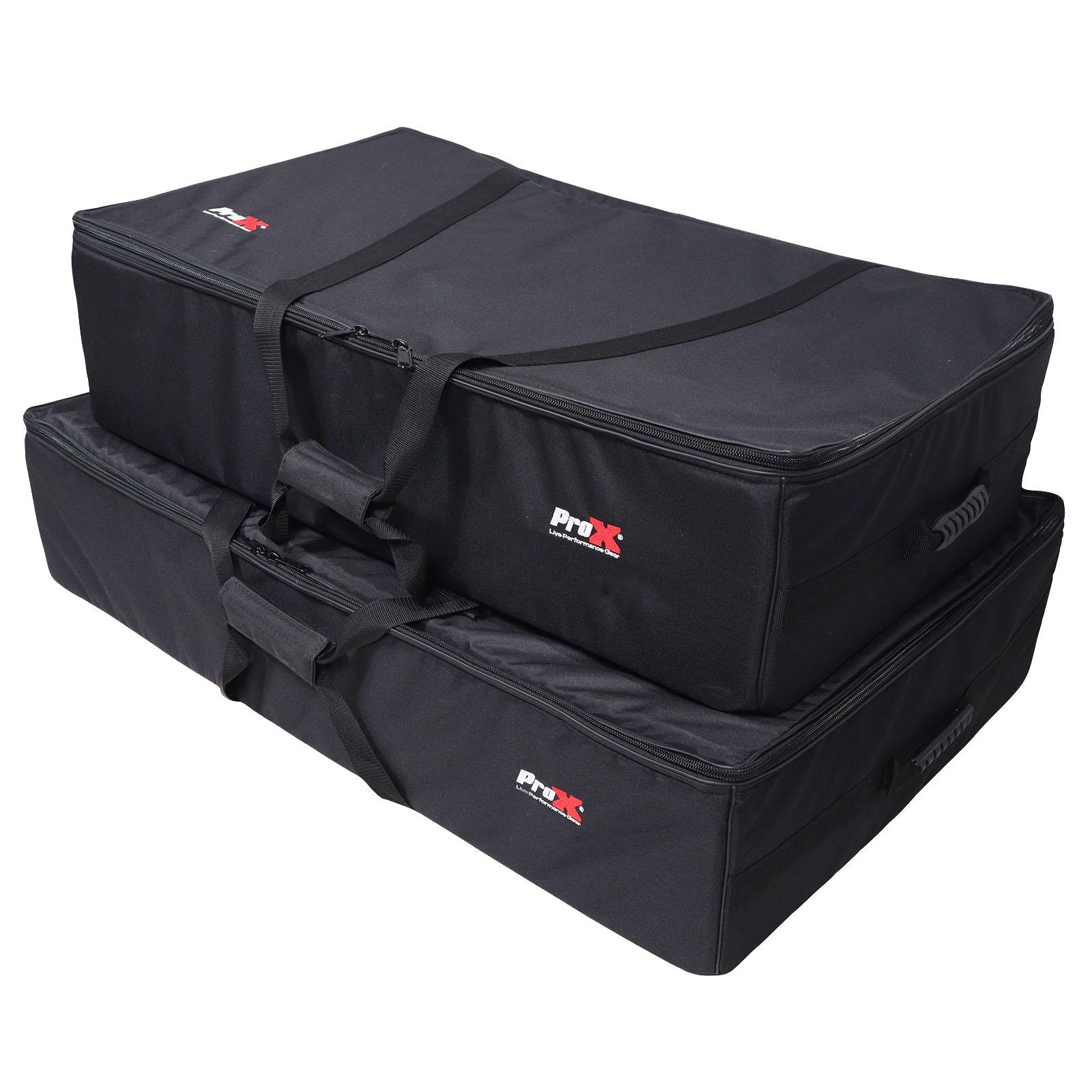 Naked City ボックスセット ProX XB-DJCTBAG Set of Two Padded Bags for Tower DJ Podium