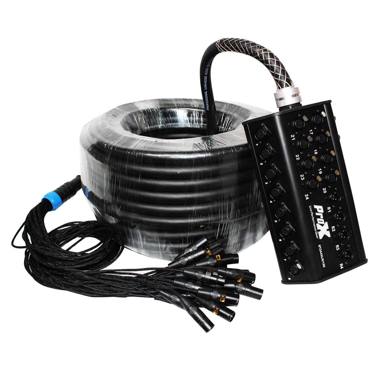 ProX XC-SB244XLR150 150FT Stage Box Snake | IDJNOW