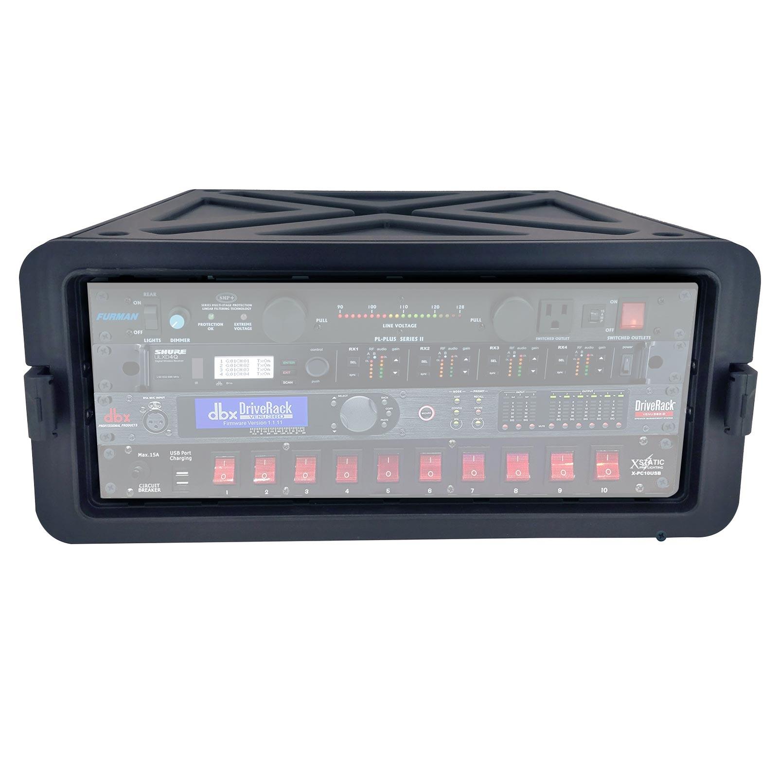 ProX UltronX 4U Rack Airtight Water-Sealed ABS Case | IDJNOW