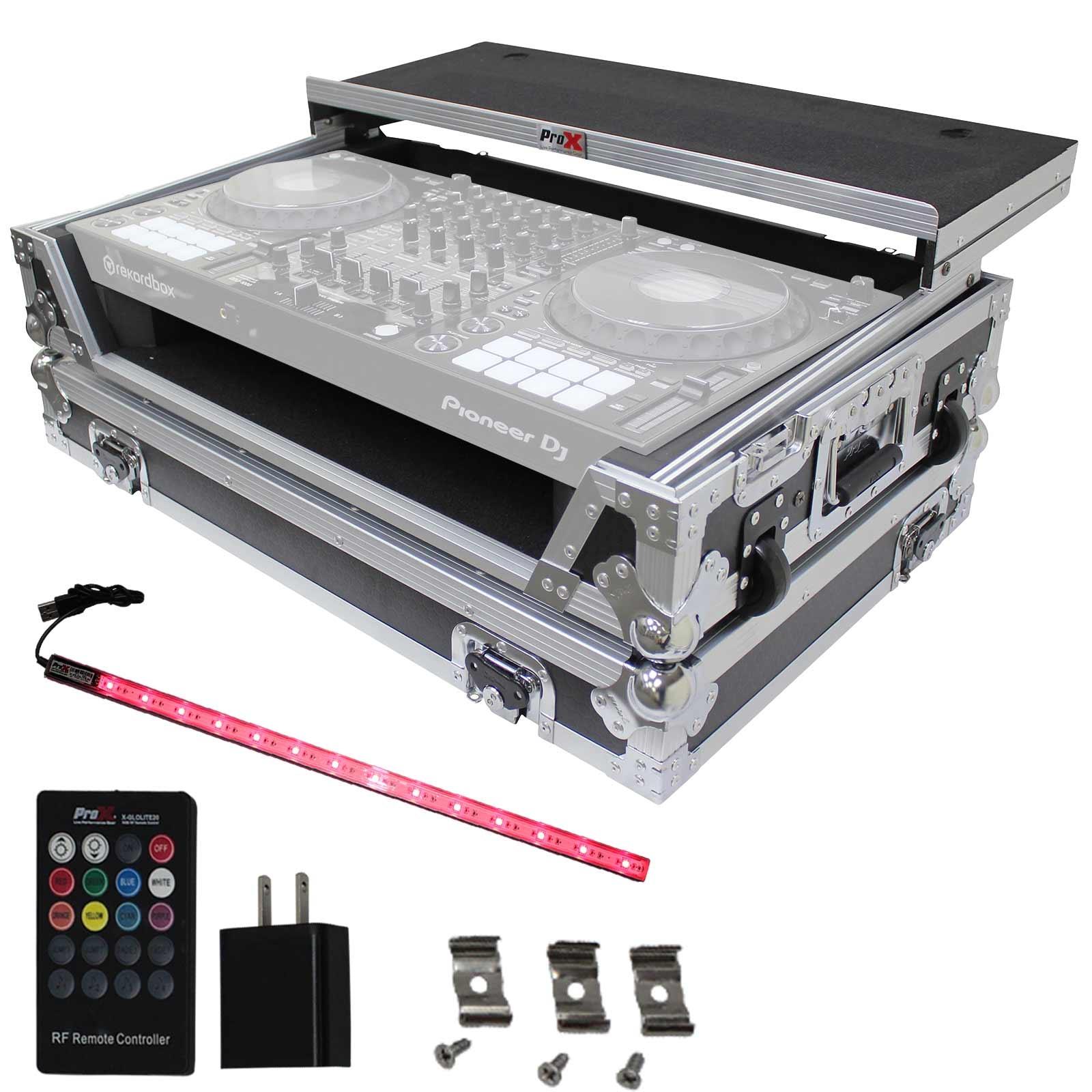 ProX Flight Case for Pioneer DDJ-1000 with LED Kit | IDJNOW