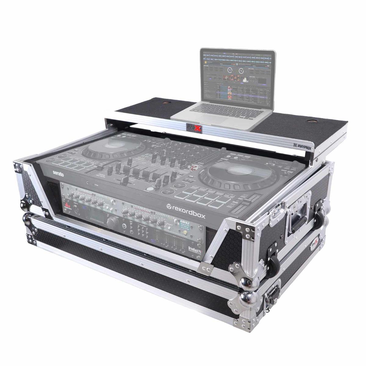 ProX XS-FLX102U WLT 2U DDJ-FLX10 Case with Shelf | IDJNOW