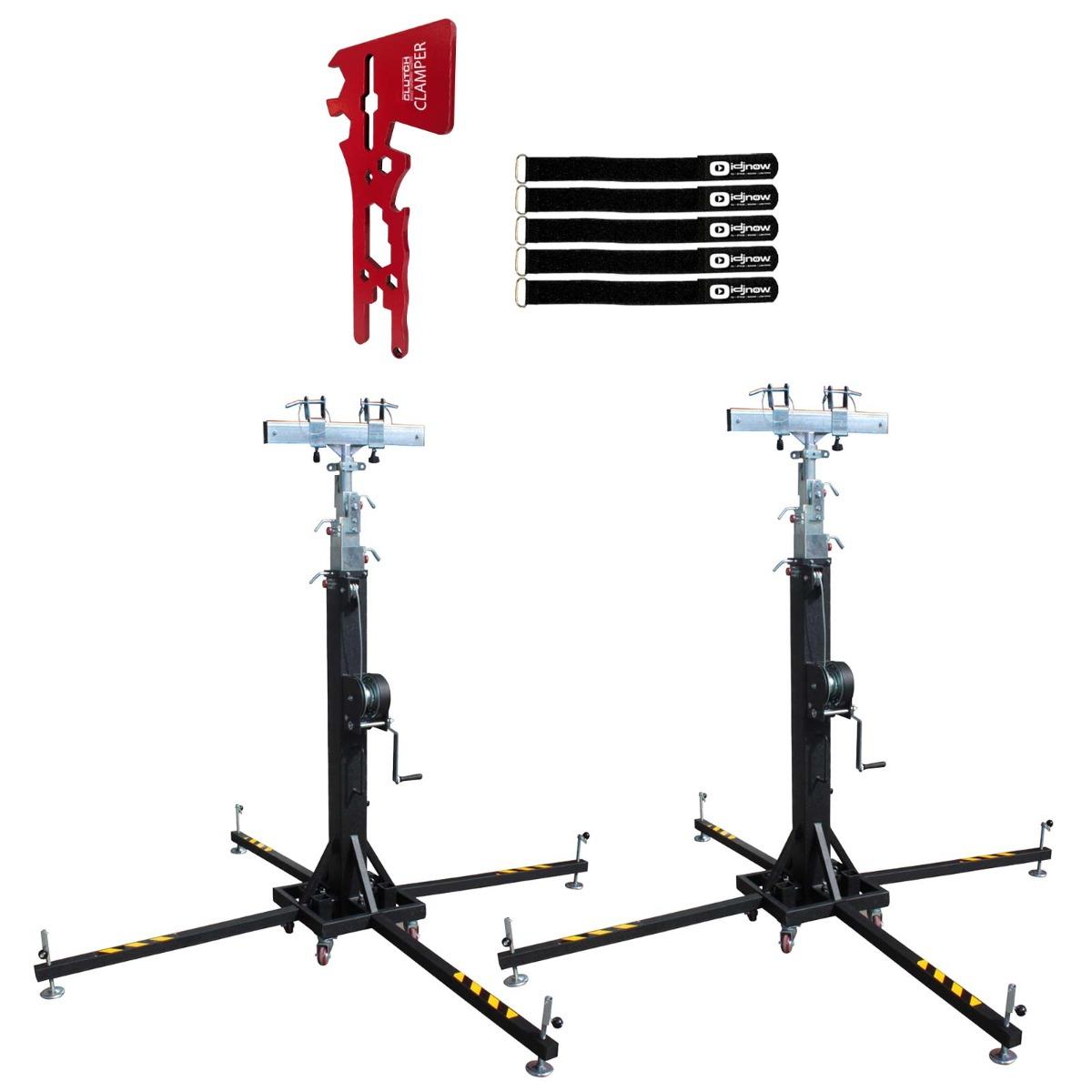 2) 22FT Crank Truss Lighting Stands & Accessories | IDJNOW
