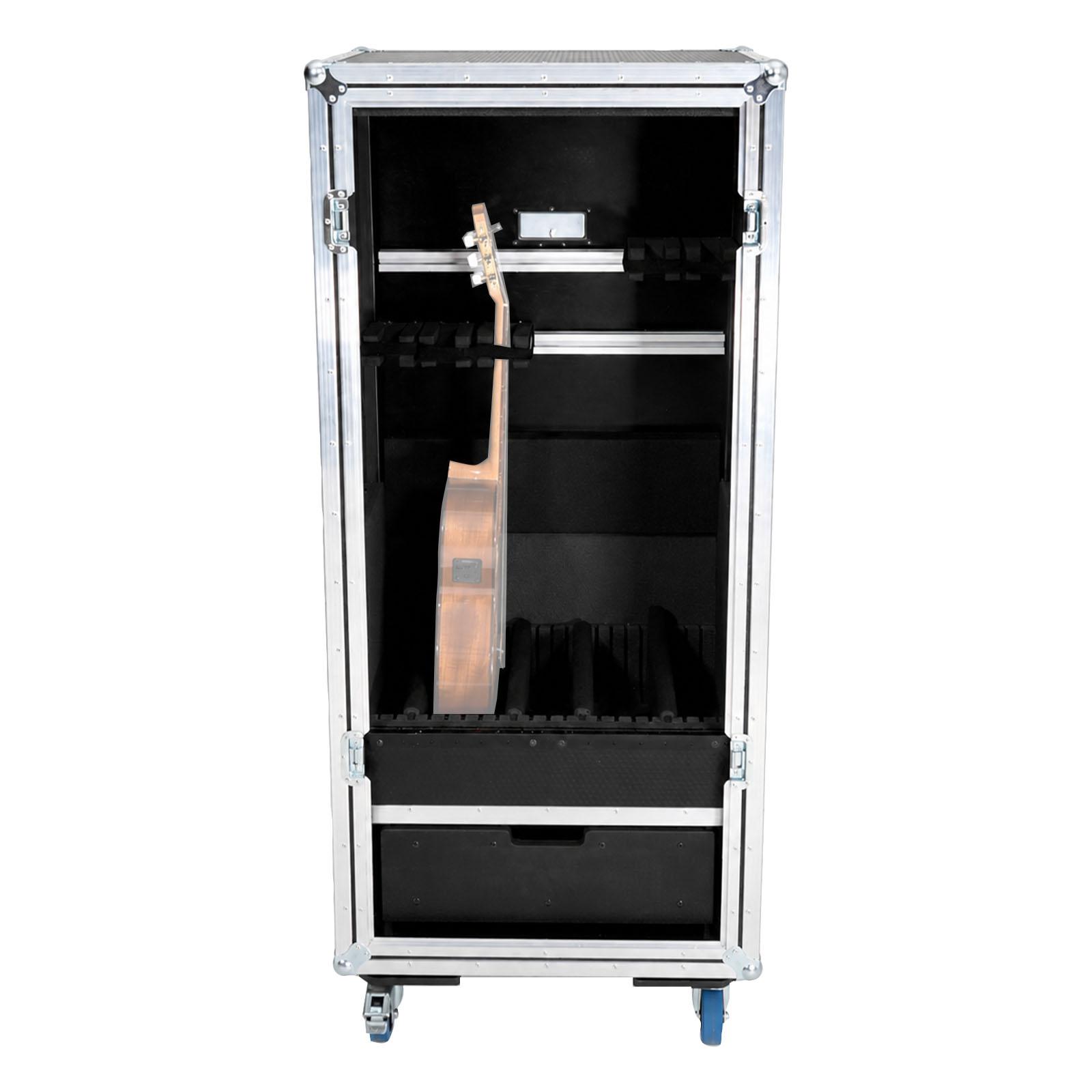 ProX XZF-GTRX5W Guitar Flight Case with Drawer & Casters