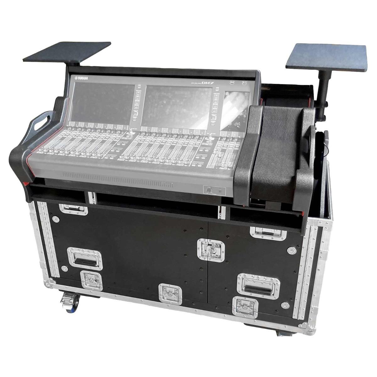 ProX Hydraulic 1U Case with Wheels for DM7-EX | IDJNOW