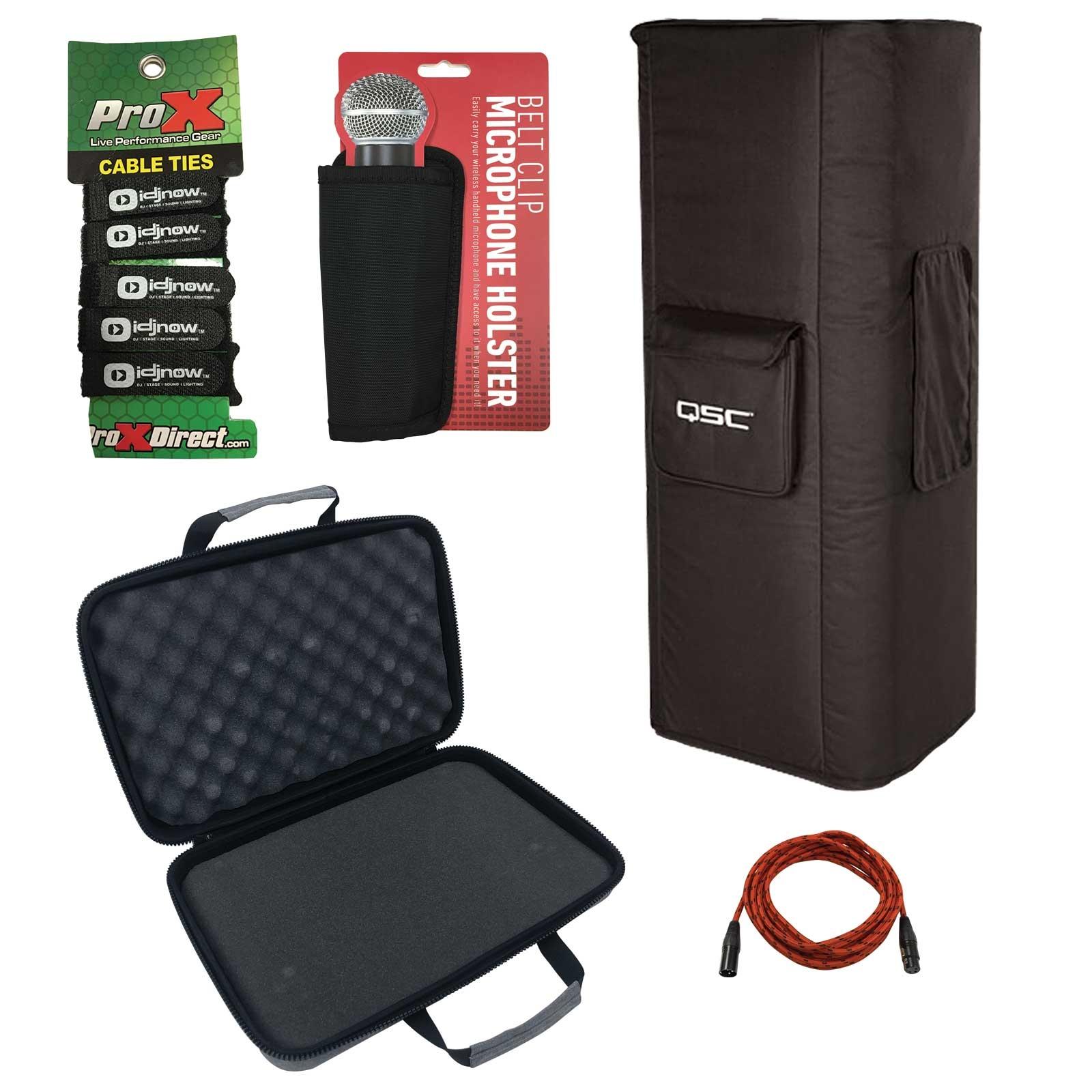 QSC KW153 Speaker Cover with Case Package | IDJNOW