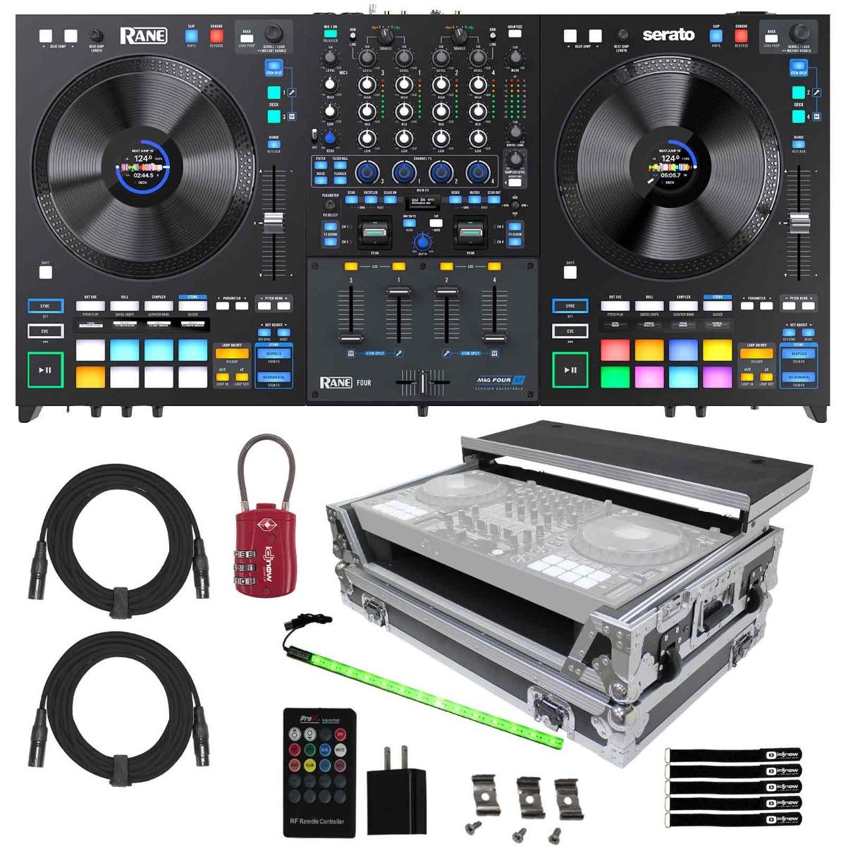 Rane FOUR Stems DJ Controller with Carrying Case | IDJNOW