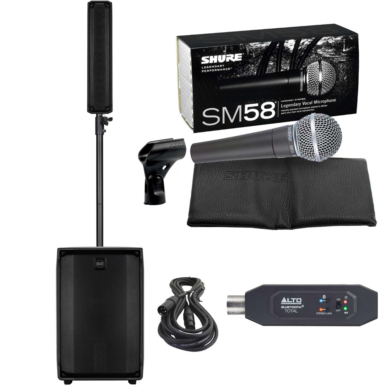 RCF Evox J8 Array with Bluetooth Receiver & Mic | IDJNOW