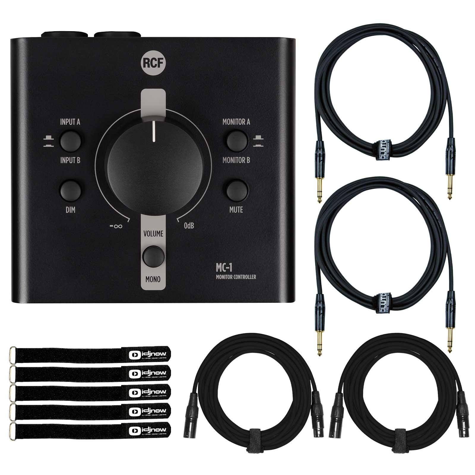RCF MC-1 Passive Monitor Controller with Cables | IDJNOW