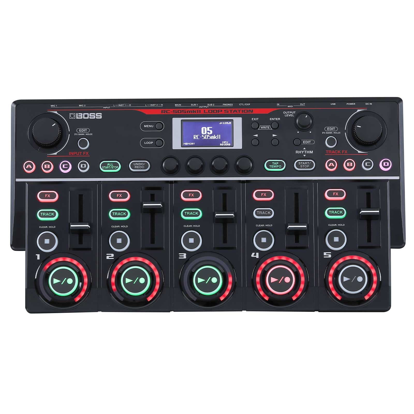 ギター Channeling Tool Loop MKII Boss RC-505MK2 Tabletop Loop Station by Roland | IDJNOW