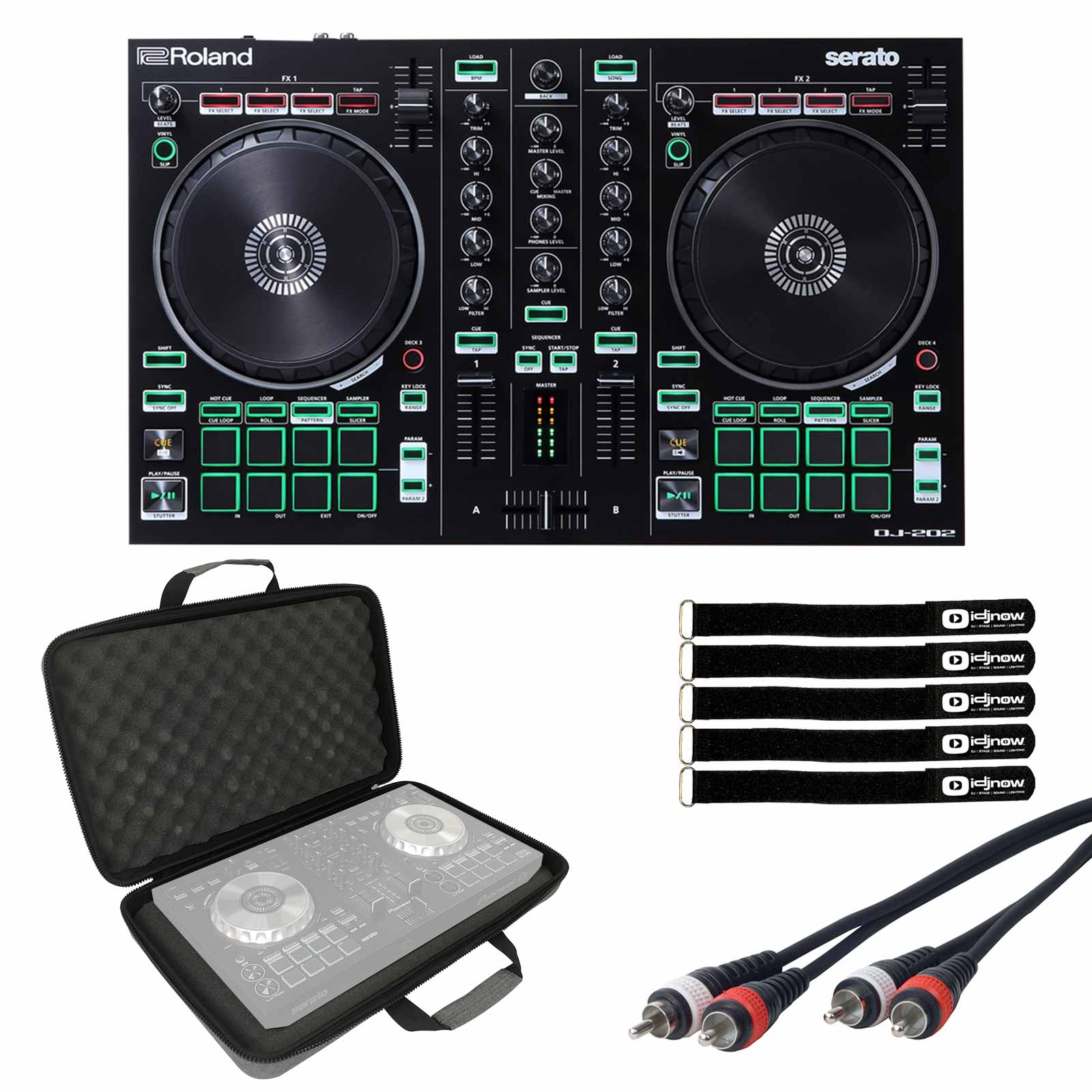 Roland DJ-202 コントローラー Amazon.com: Roland DJ-202 2-Channel Serato DJ Controller