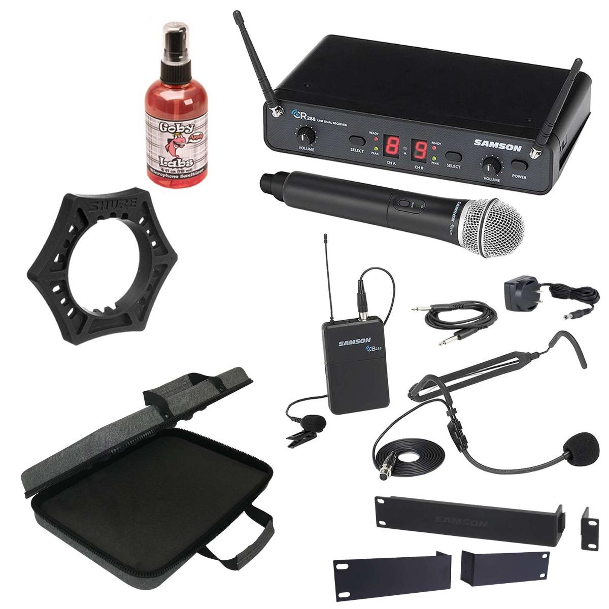 Samson Concert 288 All-In-One Wireless System Bundle