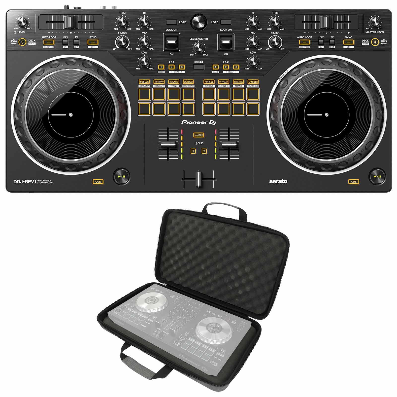 Pioneer DJ DDJ-REV1 Controller with EVA Case | IDJNOW