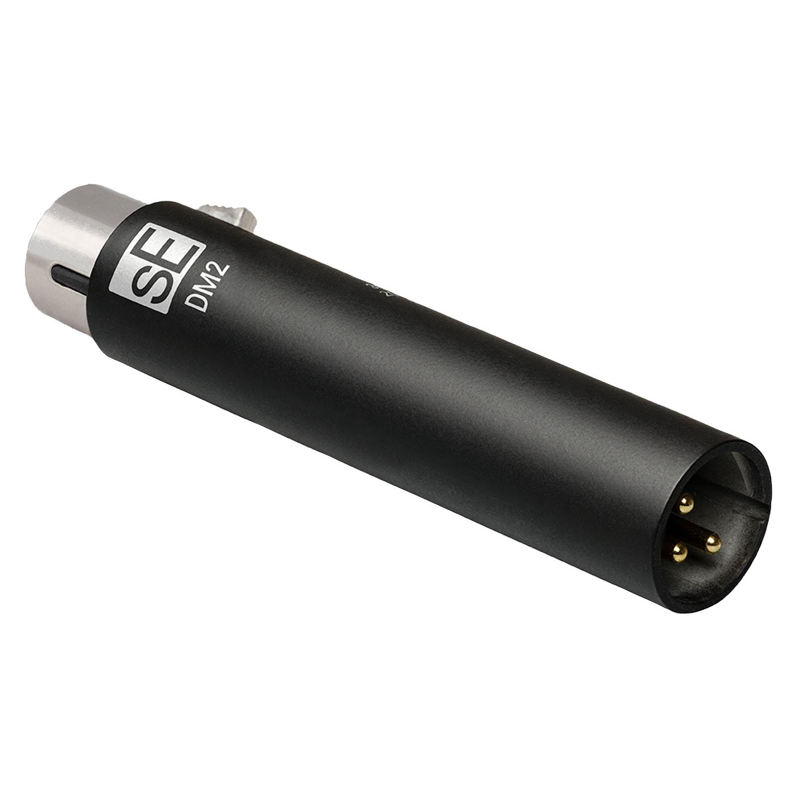 sE electronics(SEエレクトロニクス) / DM2 TNTブラック sE Electronics DM2 BLACK Active In-Line Mic Preamp in Black