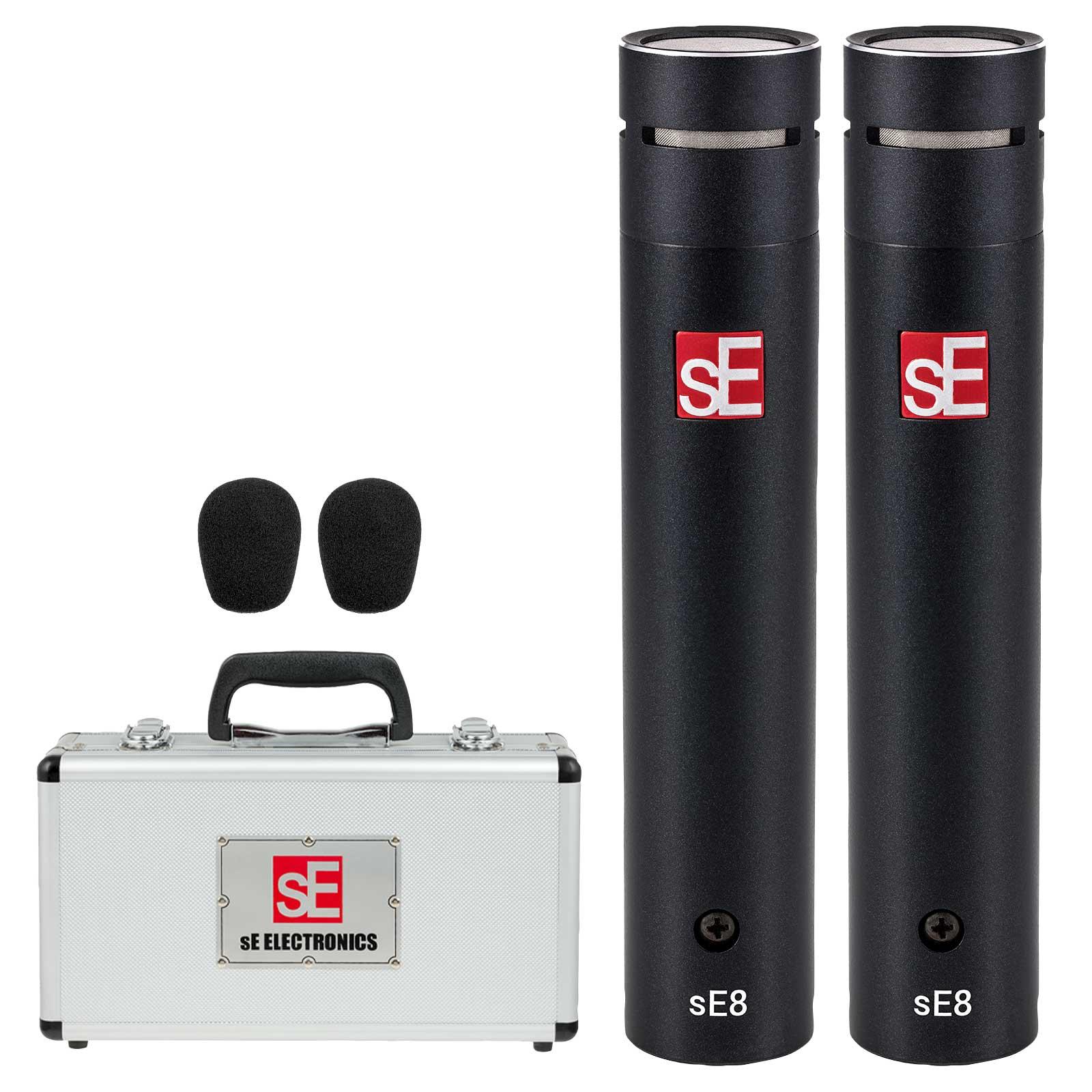 sE Electronics sE8(P) Pair of sE8 Microphones with Case