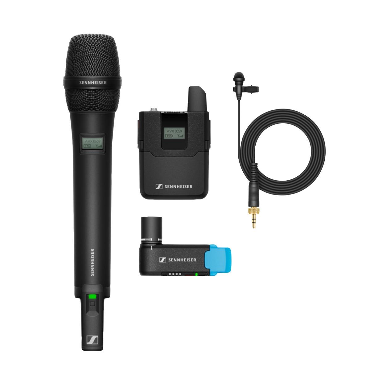 Sennheiser AVX-Combo Set-4 with Handheld Mic & Lavalier