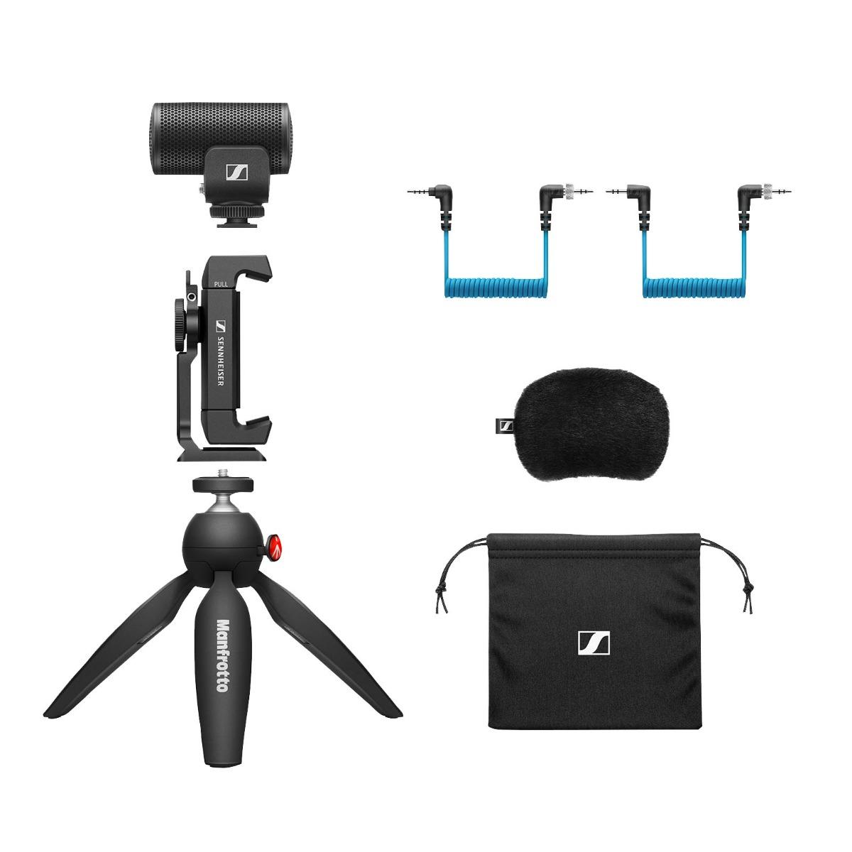 配信機器・PA機器・レコーディング機器 Sennheiser MKE 200 Mobile Kit Sennheiser MKE200-MOBILE-KIT Shotgun Mic Kit | IDJNOW