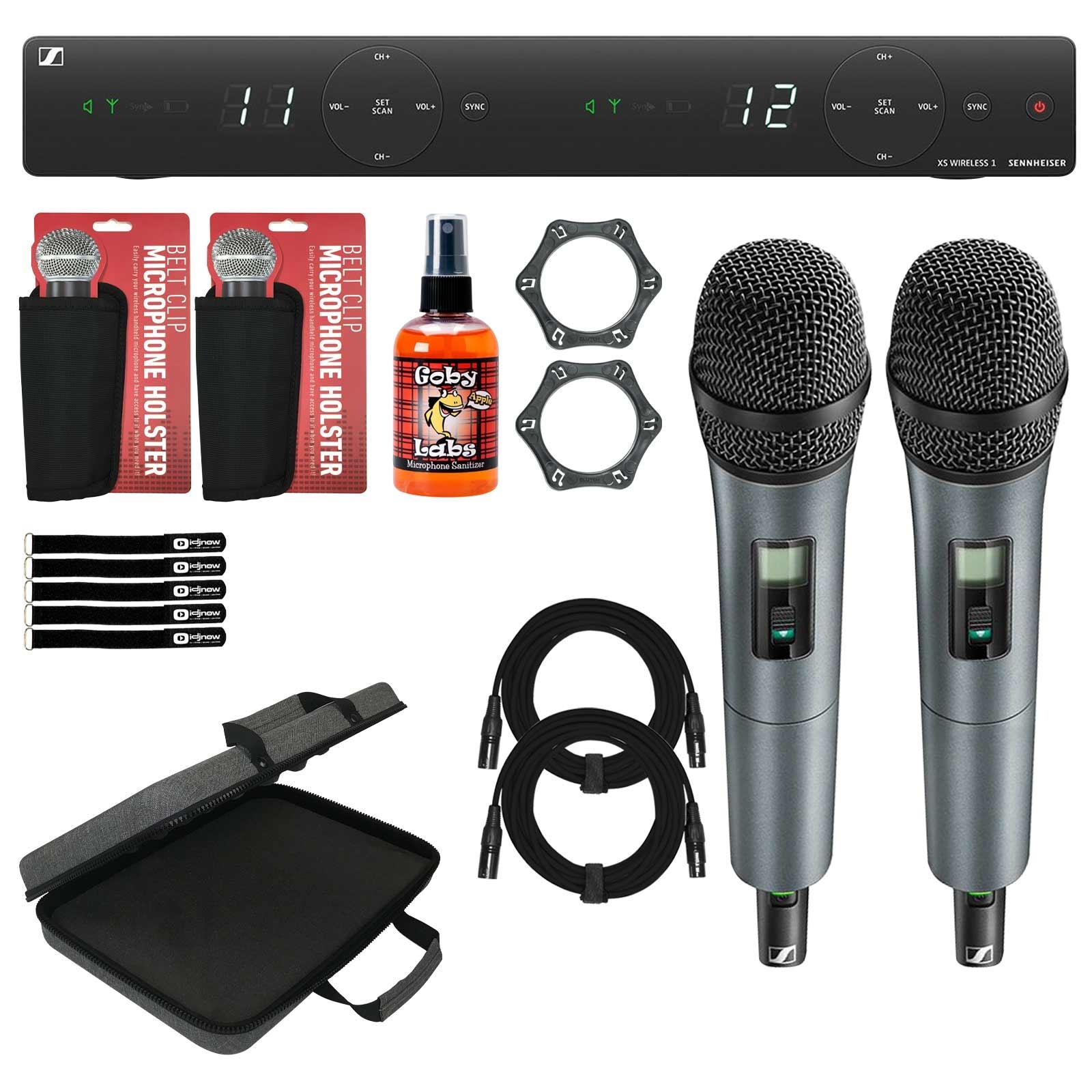 Sennheiser XSW 1-825 DUAL-A System with Sanitizer | IDJNOW