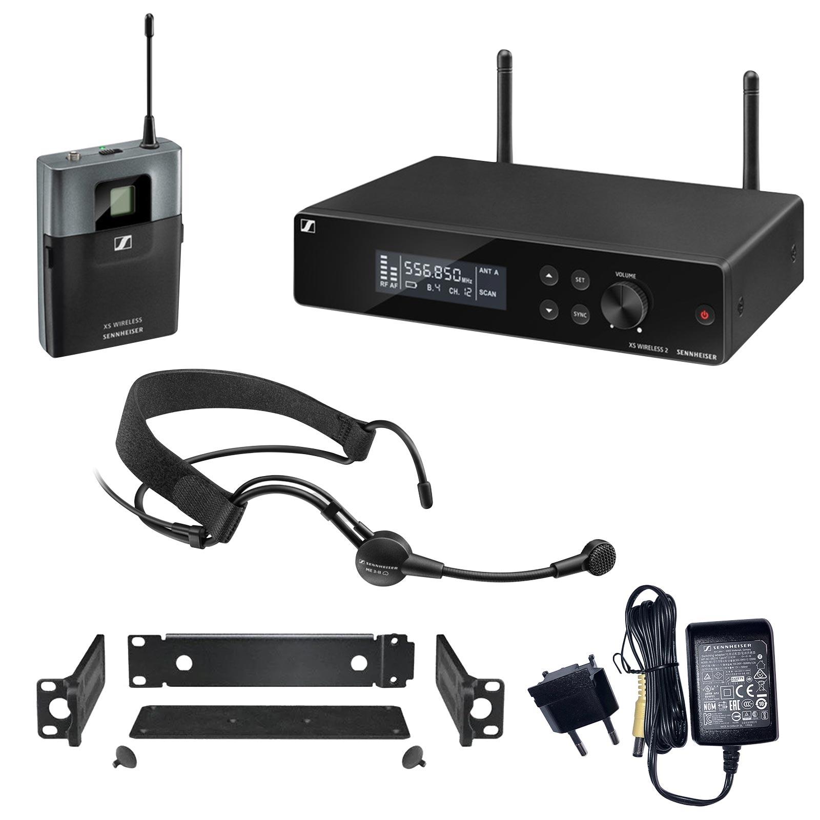 Sennheiser XSW 2-ME3-A Wireless Headmic System | IDJNOW