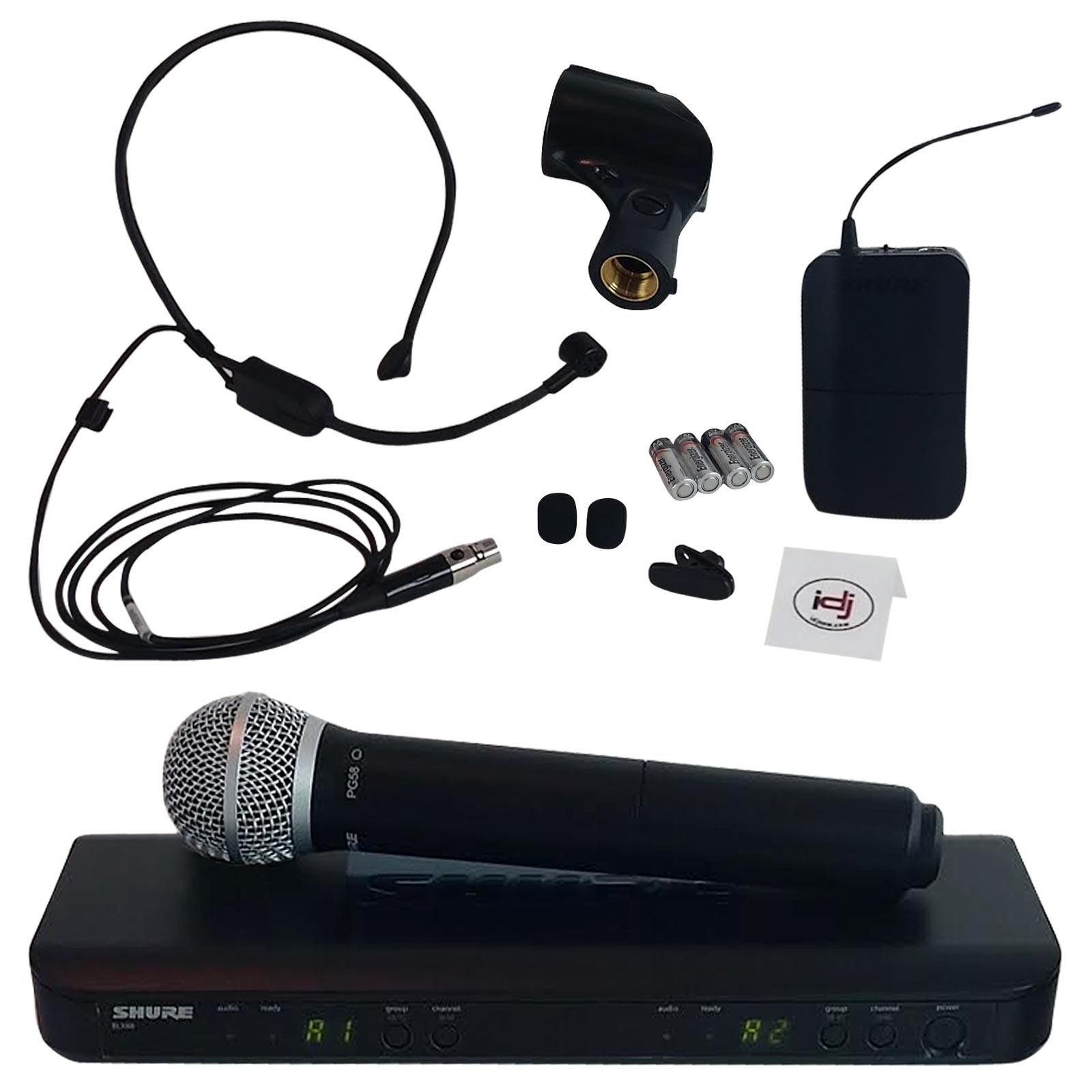 Shure BLX1288/P31 Wireless Combo System (H9 Band) | IDJNOW