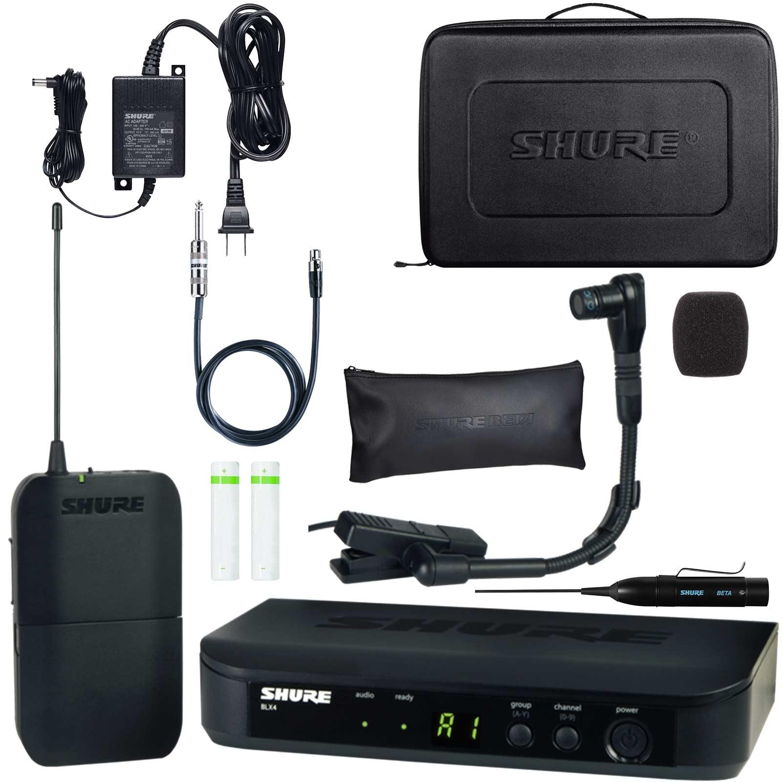 SHURE GLXD14RJ/B98-Z2 BETA98H/C システムセット① Shure GLXD14R+/B98 Instrument System with BETA98H/C Mic and