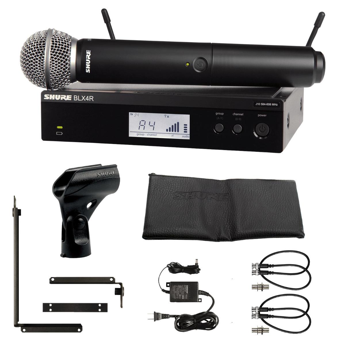 Amazon.com: Shure BLX24/SM58 Wireless Microphone System - 14