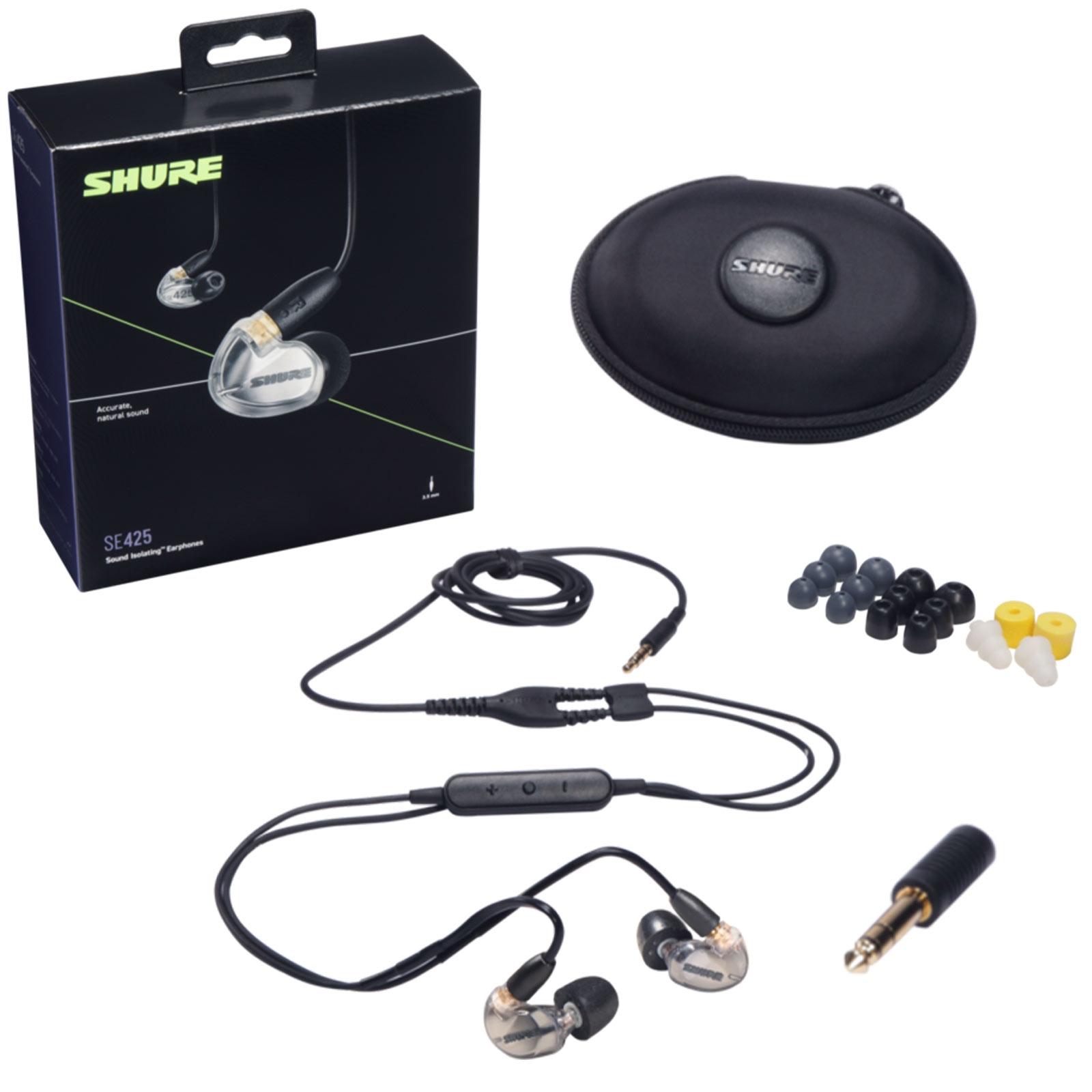 Shure SE425 Sound Isolating Earphones w/ Mic Cable | IDJNOW