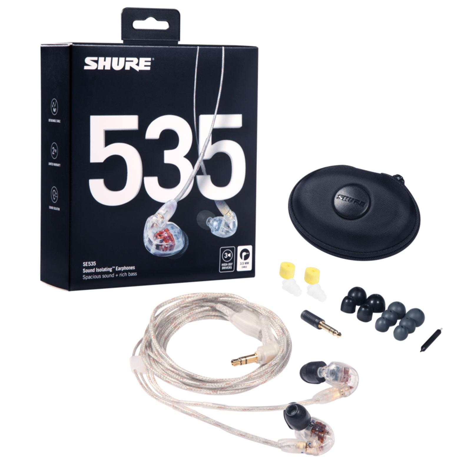 Shure SE535-CL Sound Isolating Earphones | IDJNOW