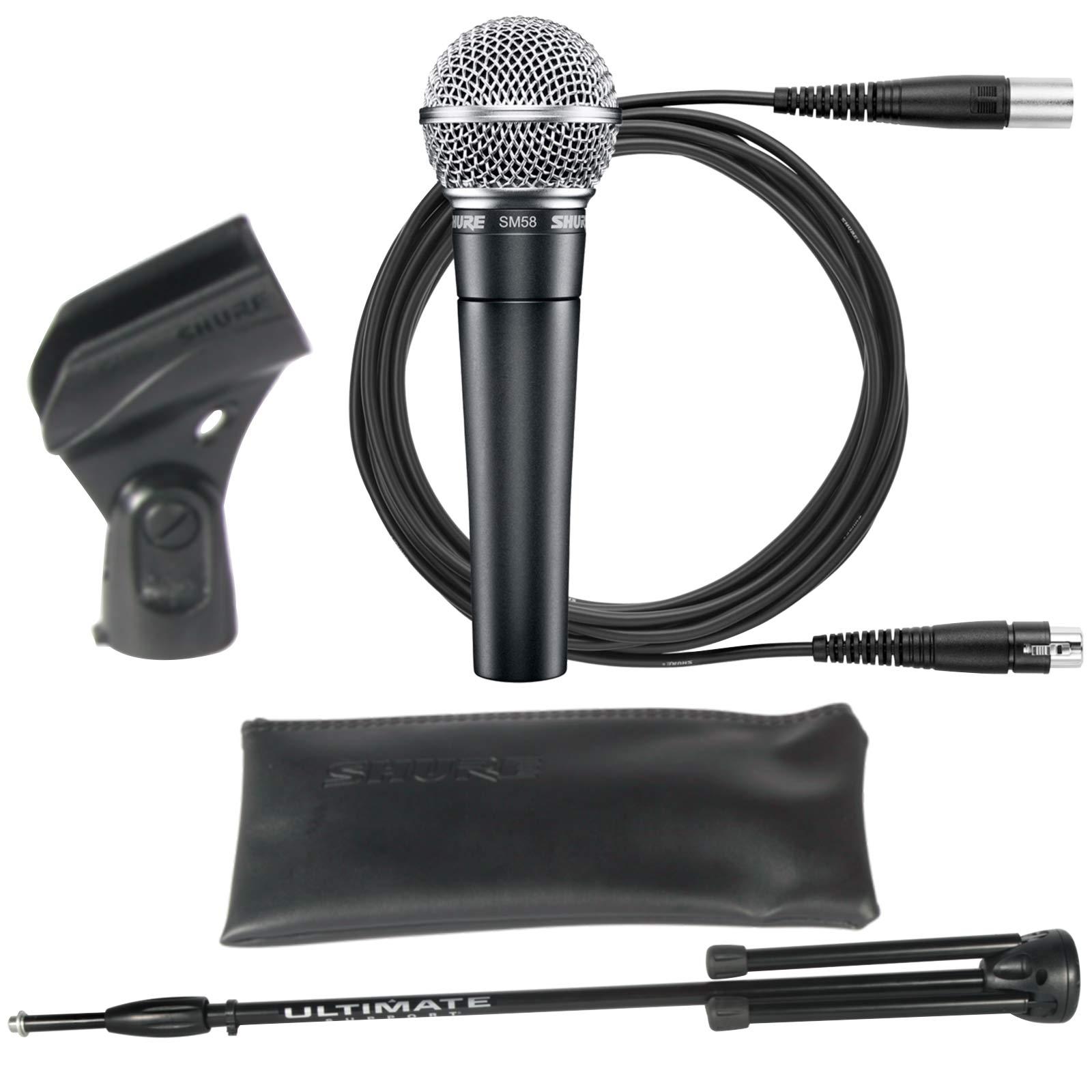 SHURE SM58-CN BTS-A(ステージパフォーマンスキット) Amazon.co.jp: SHURE SM58 + マイクケーブル + スタンド付き/ステージ
