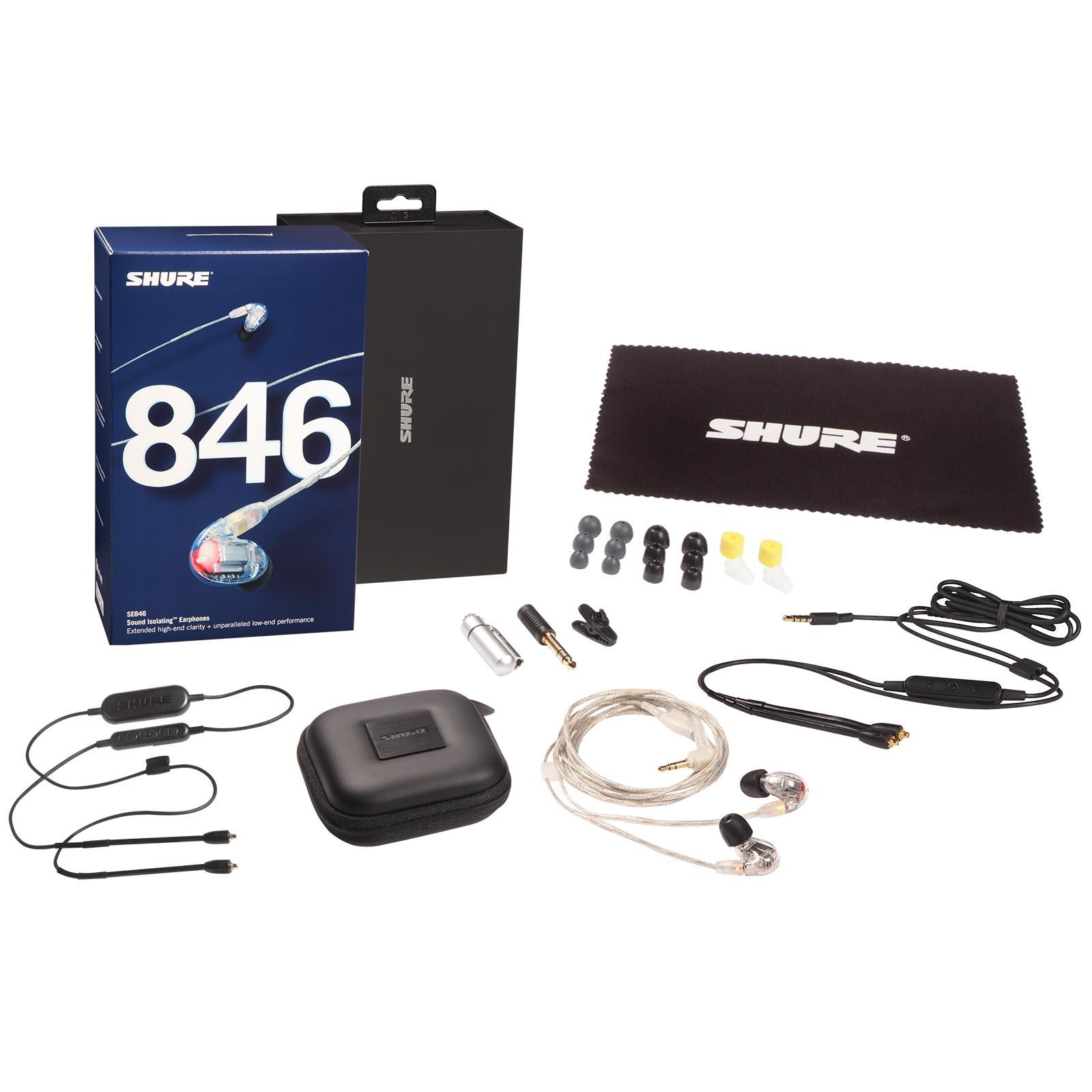 Shure SE846-CL+BT1 SE846 Bluetooth Earphones (clear) | IDJNOW
