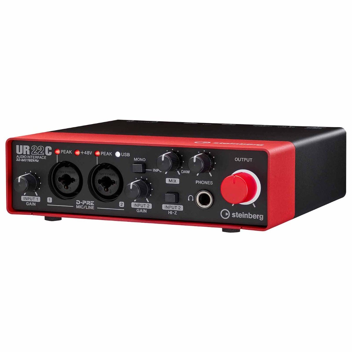 Steinberg UR22C RD USB 3.0 Audio Interface - Red | IDJNOW
