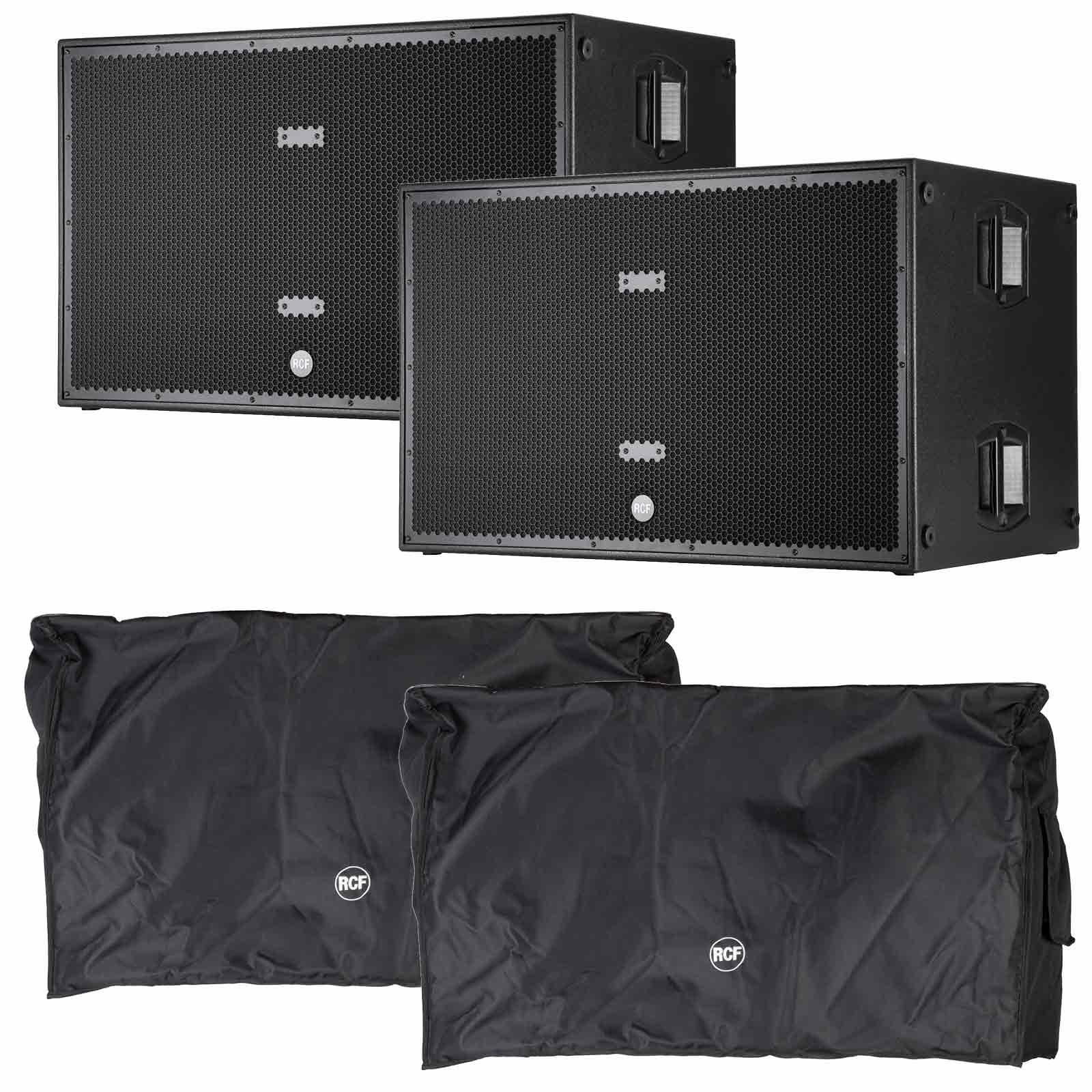 2x RCF SUB 8006-AS Dual 18