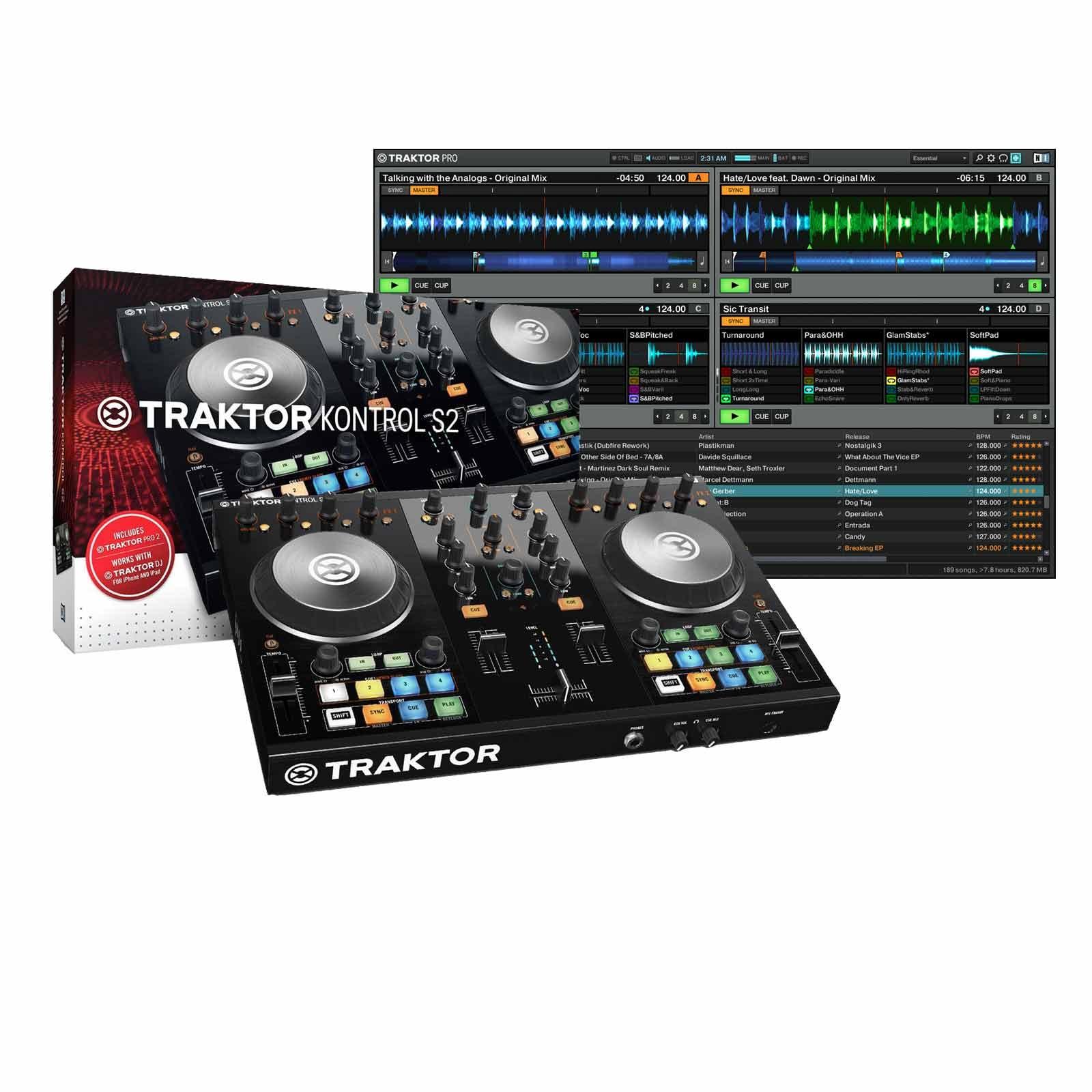 Native Instruments Traktor Kontrol S2 MKII- Return | IDJNOW