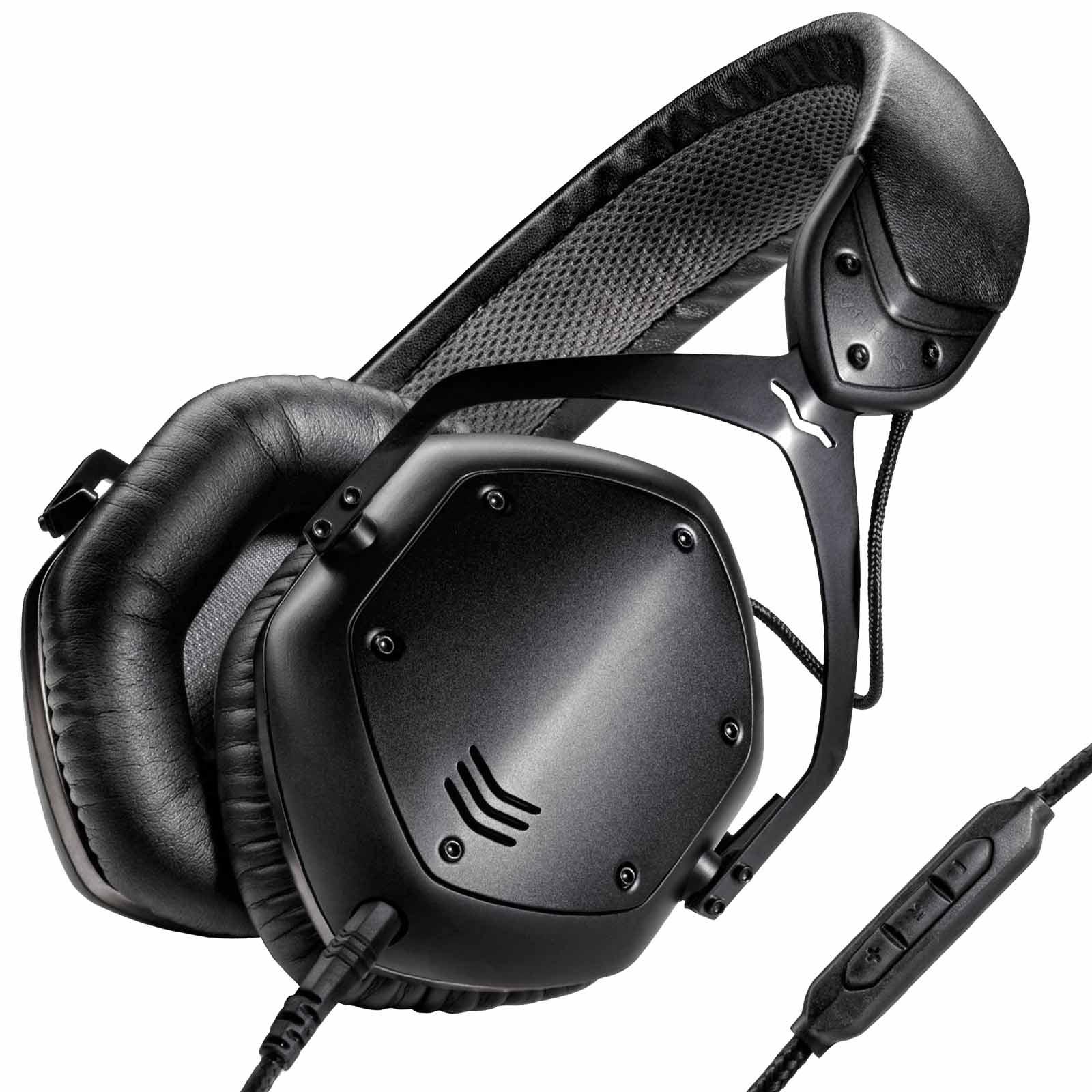 V-Moda Crossfade LP2 Black Headphones | IDJNOW