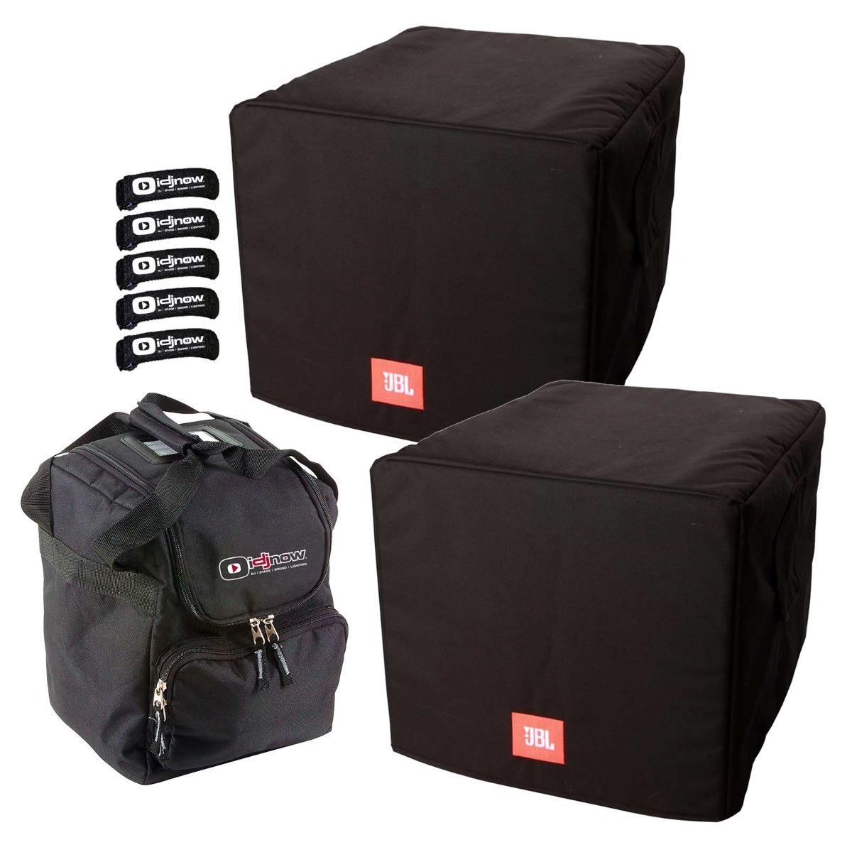 2) JBL Bags VRX918S-CVR Padded Sub Covers Bundle with Bag
